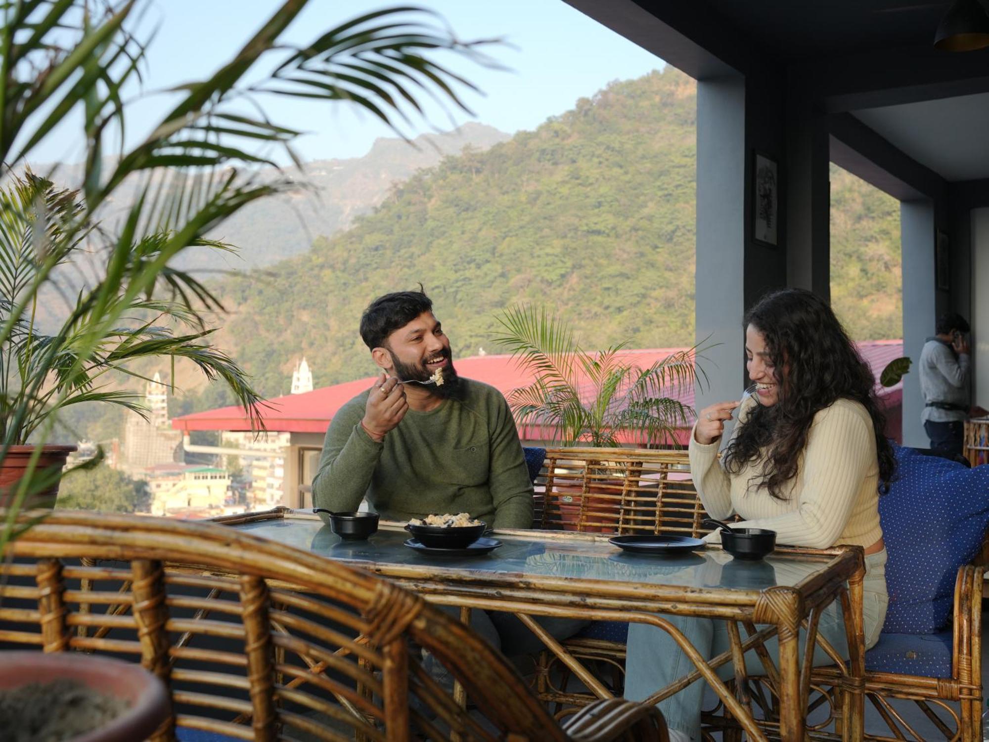 Albergue Skyard Rishikesh, Laxman Jhula Exterior foto