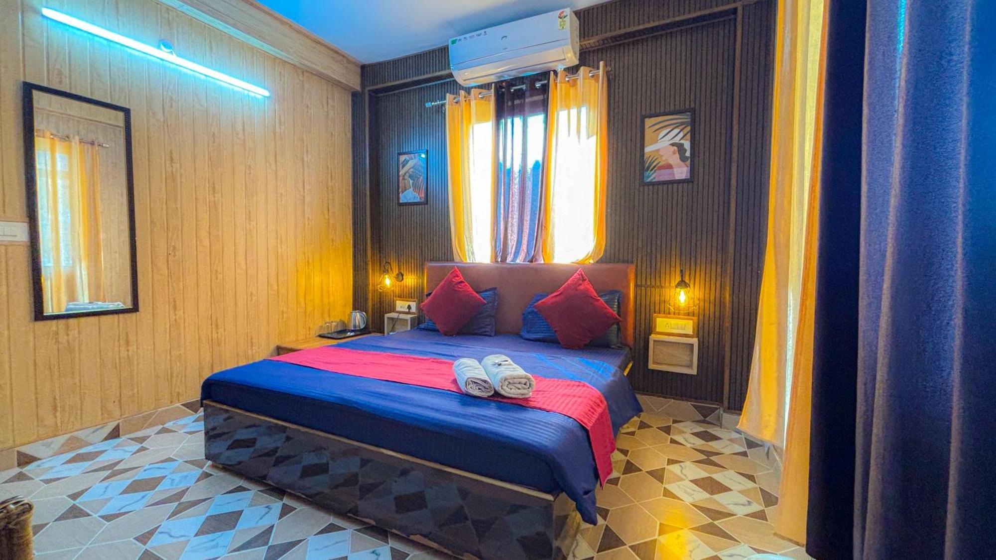Albergue Skyard Rishikesh, Laxman Jhula Exterior foto